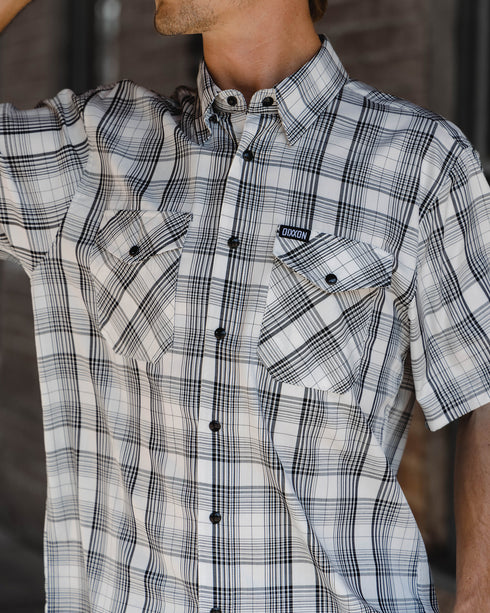 CHAPLIN BAMBOO SHORT SLEEVE BUTTON UP - MENS